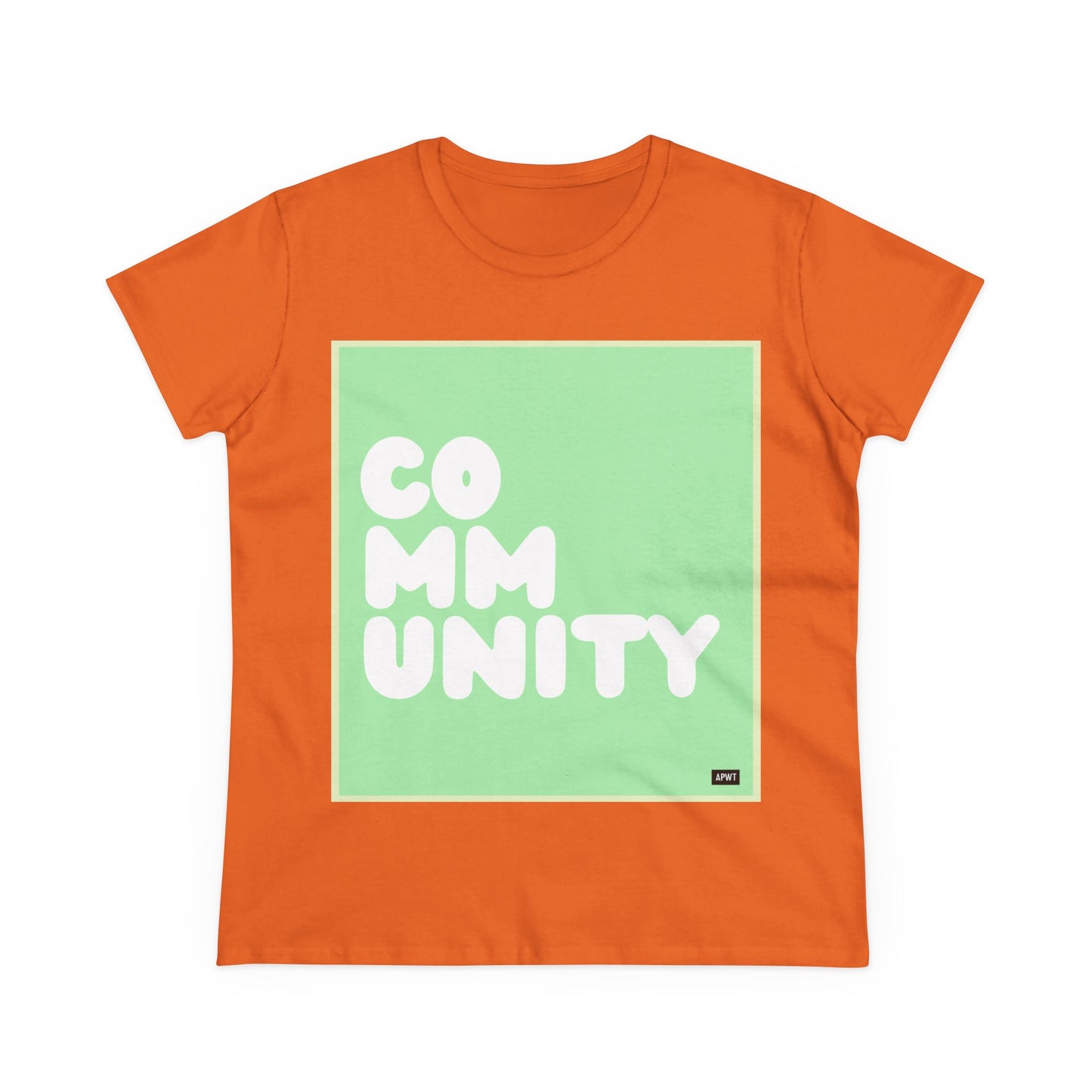 A Community in Mint Green Women's T-Shirt - Available in Assorted Colors