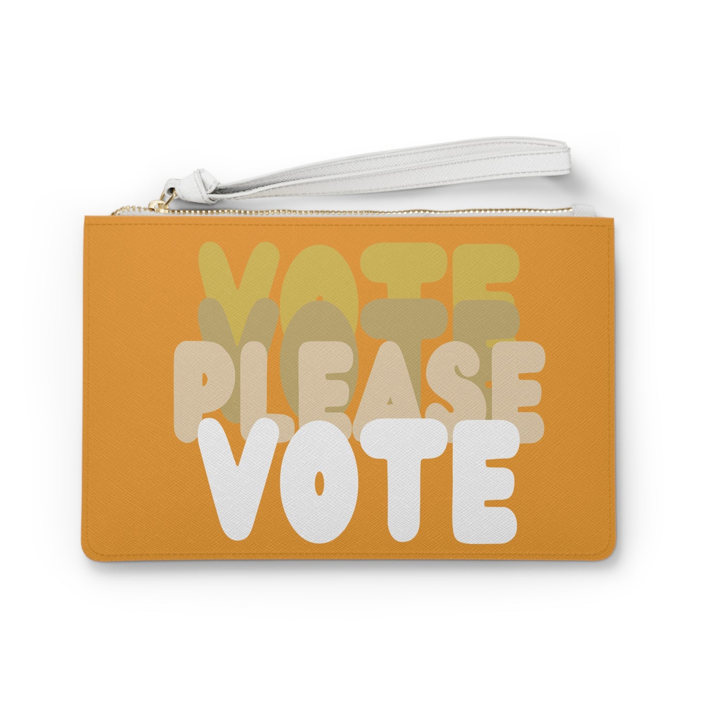 Please Vote in Orange Clutch - The APWT Gift Shop