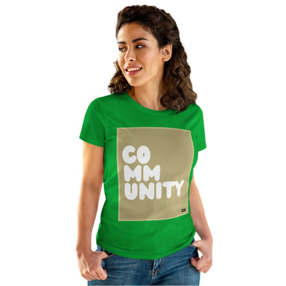 A Community in Beige Women's T-Shirt - Available in Assorted Colors