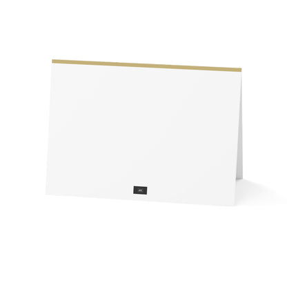 A New Year's Card in Gold and Grey Greeting Card Set - 2 Sizes Available, Quantities of 10, 30, 50