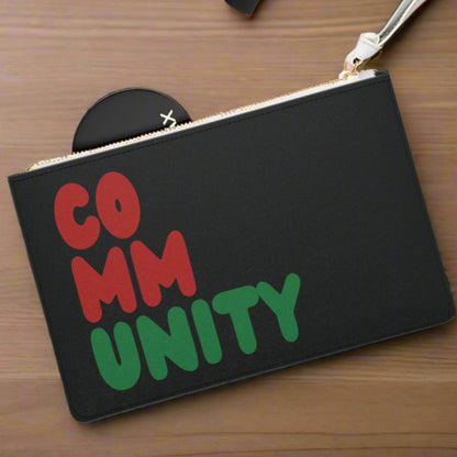Black Community Clutch
