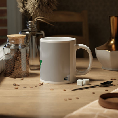 The Holiday Jumbo Mug in Grey - 20oz Mug