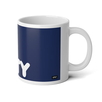 A Community in Dark Blue Jumbo Mug - 20oz Mug