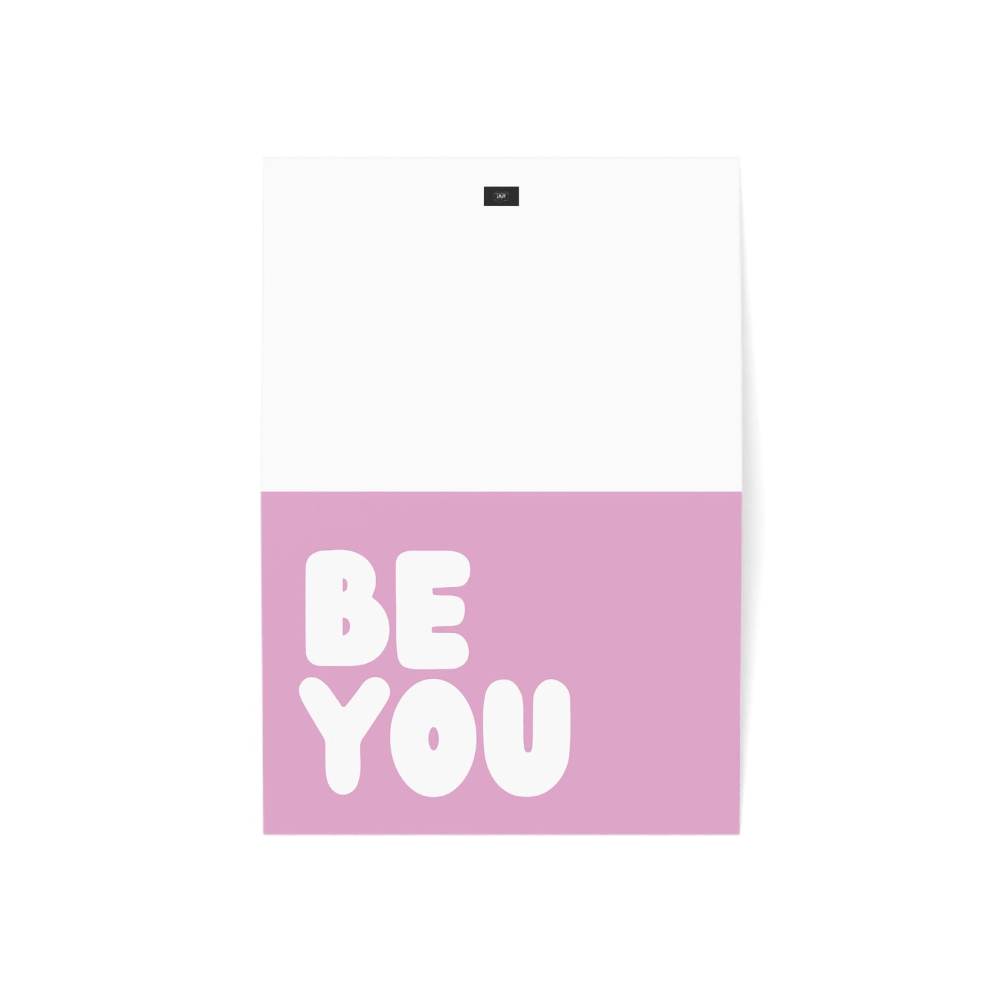 Be You Love in Pink and White Card Set - Quantities of 10, 30, 50