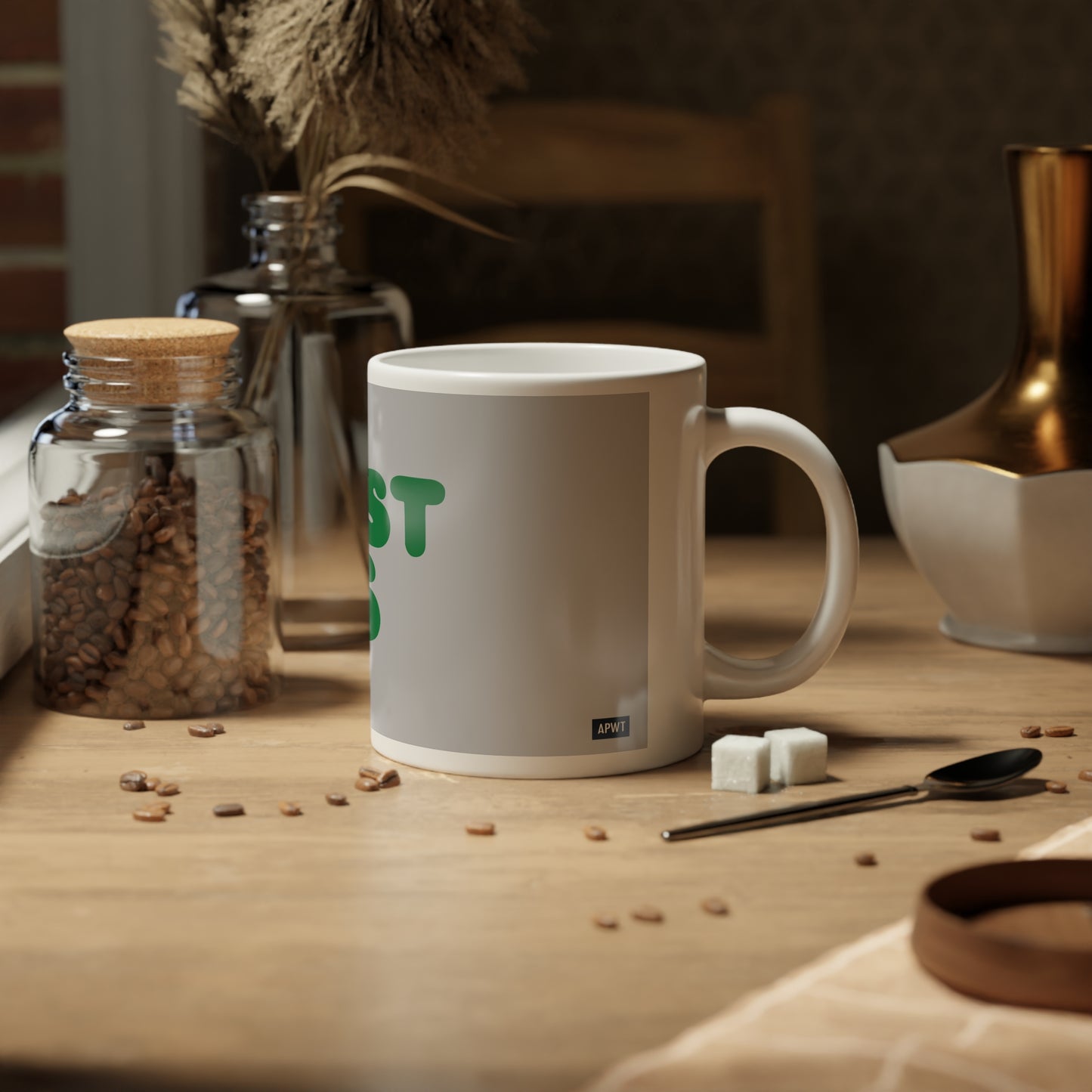 The Christmas Jumbo Mug in Grey - 20oz Mug