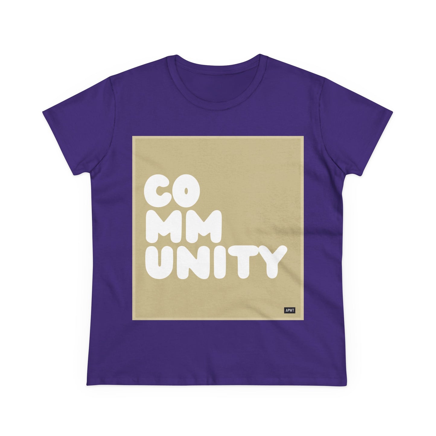A Community in Beige Women's T-Shirt - Available in Assorted Colors