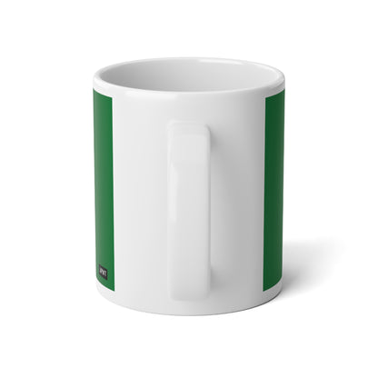 The Green Holiday Jumbo Mug - The APWT Gift Shop