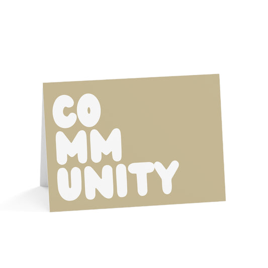 A Community in Beige Card Set - The APWT Gift Shop