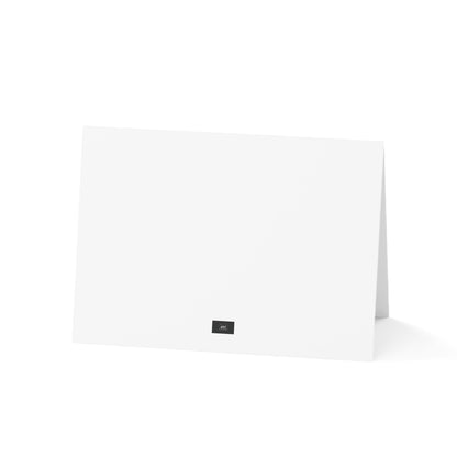 A Gift Note in White and Black Card Set - Quantities of 10, 30, 50