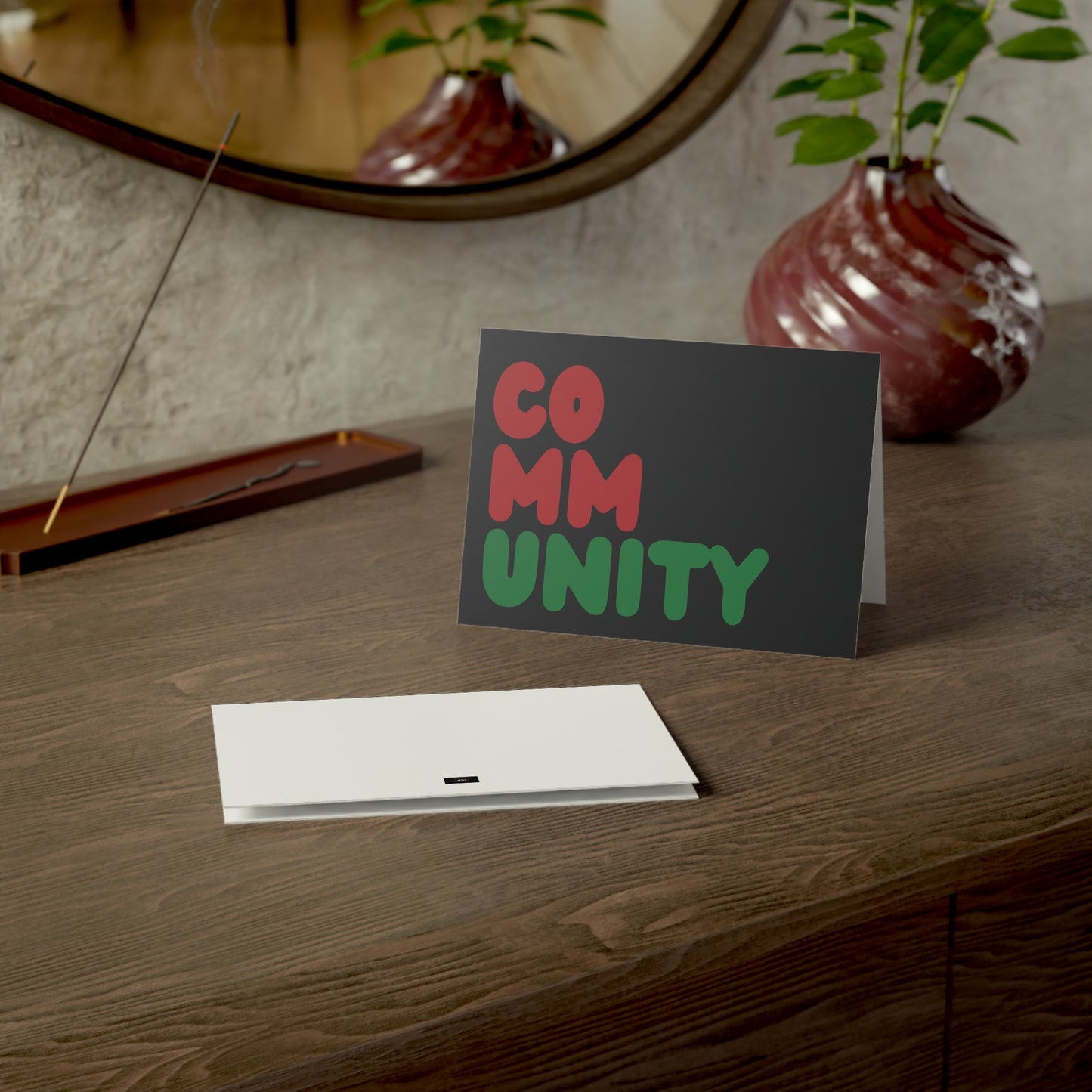 Black Community Card Set - Available in 2 Sizes