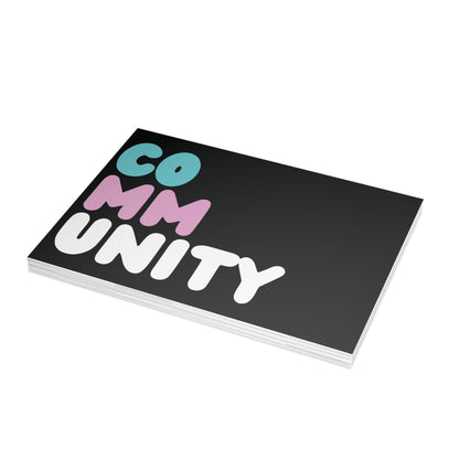 Be You Community Postcard Set - 2 Sizes Available, Quantities of 10, 30, 50