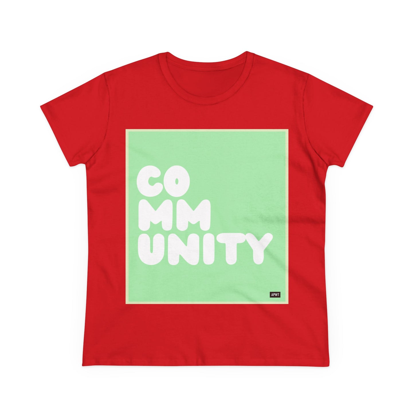 A Community in Mint Green Women's T-Shirt - Available in Assorted Colors