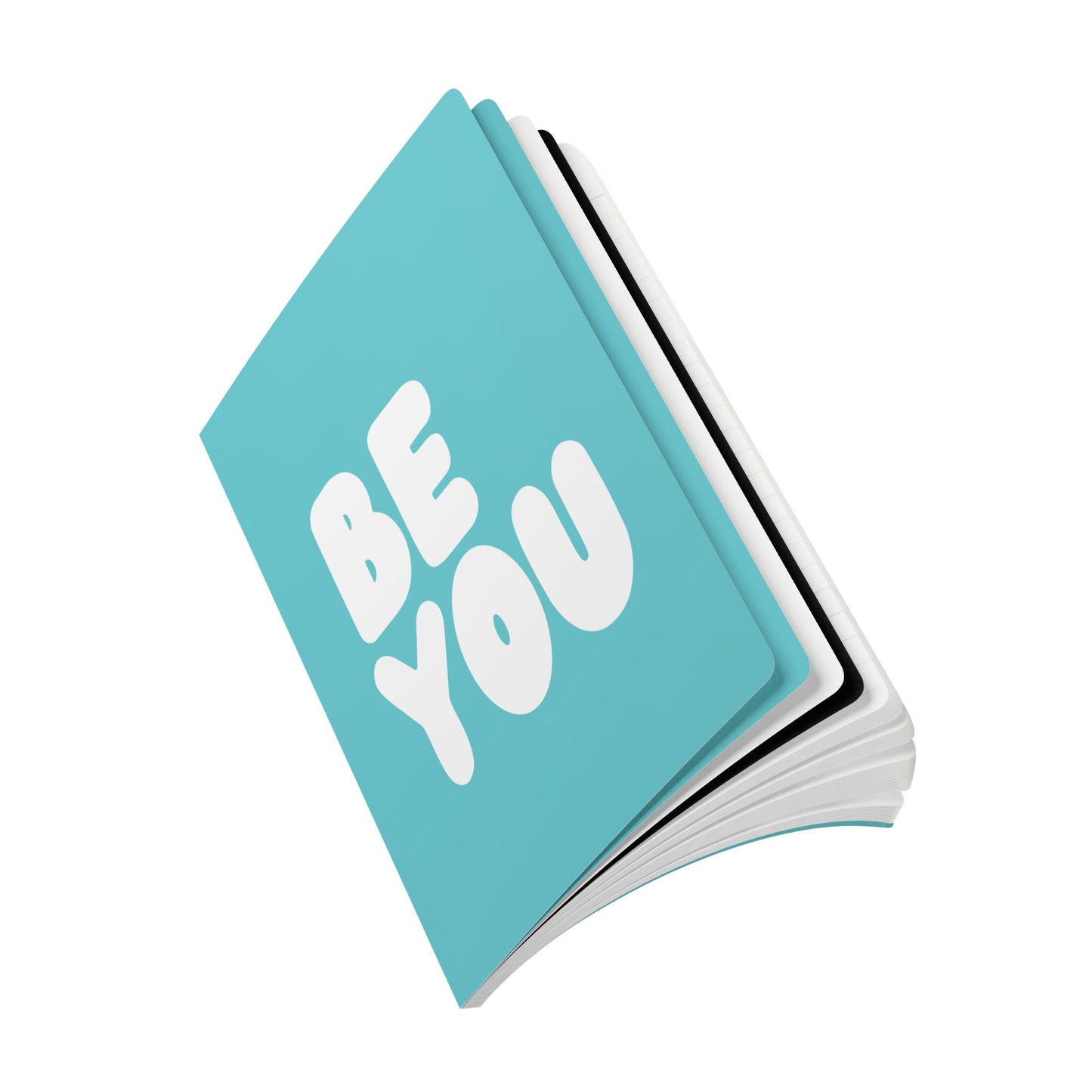 Be You in Turquoise Soft Cover Journal