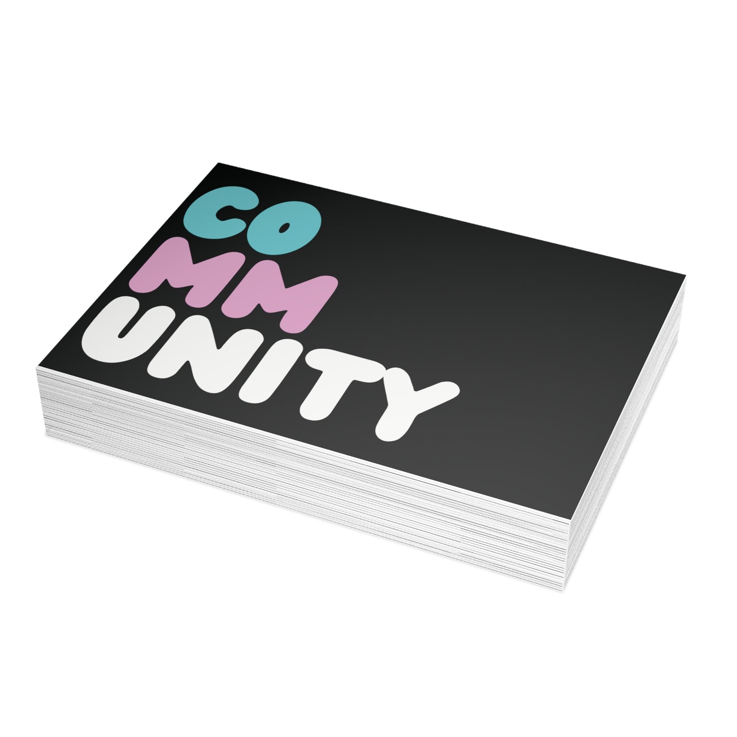 Be You Community Postcard Set - 2 Sizes Available, Quantities of 10, 30, 50