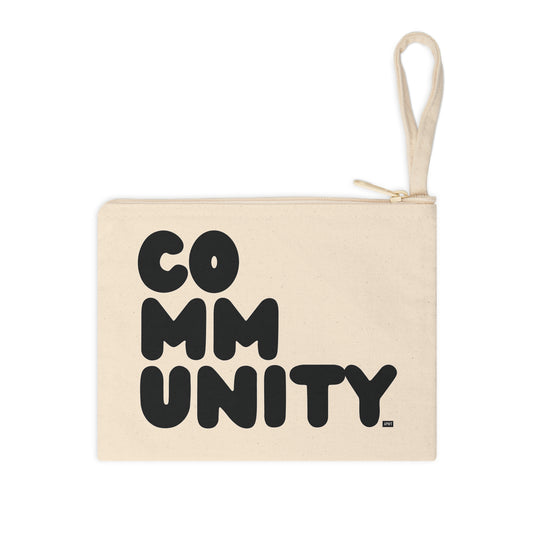 A Community in Black and White Small All-Purpose Pouch - The APWT Gift Shop