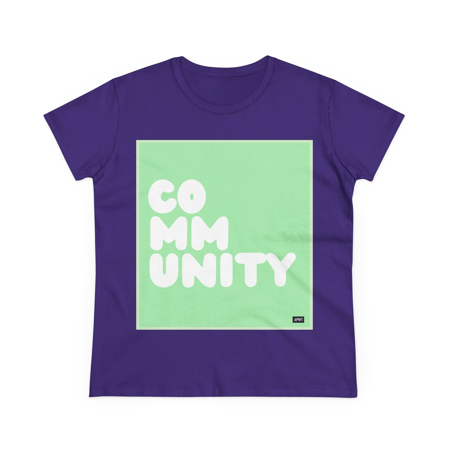 A Community in Mint Green Women's T-Shirt - Available in Assorted Colors