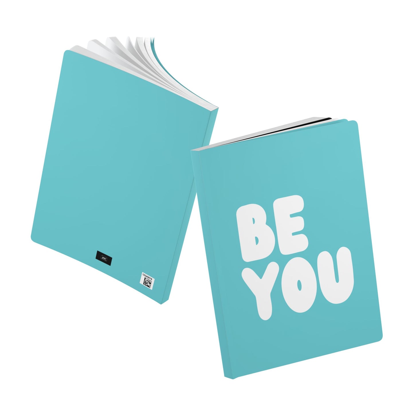Be You in Turquoise Soft Cover Journal