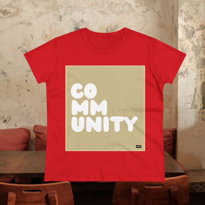 A Community in Beige Women's T-Shirt - Available in Assorted Colors