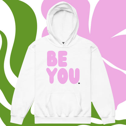 Be You Kids in Pink Unisex Hoodie - Available in Assorted Colors