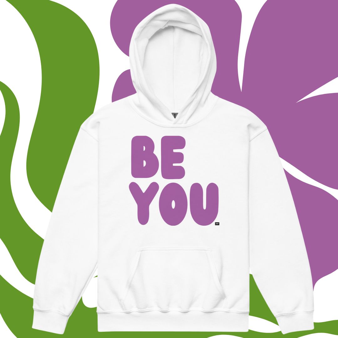 Be You Kids in Purple Unisex Hoodie - Available in Assorted Colors
