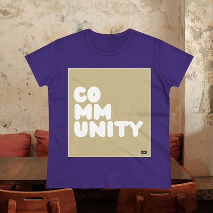 A Community in Beige Women's T-Shirt - Available in Assorted Colors