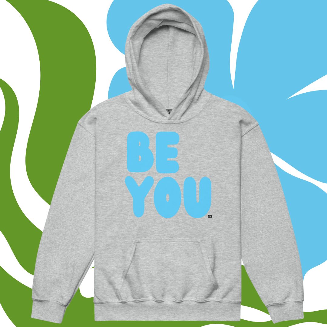 Be You Kids in Sky Blue Unisex Hoodie - Available in Assorted Colors