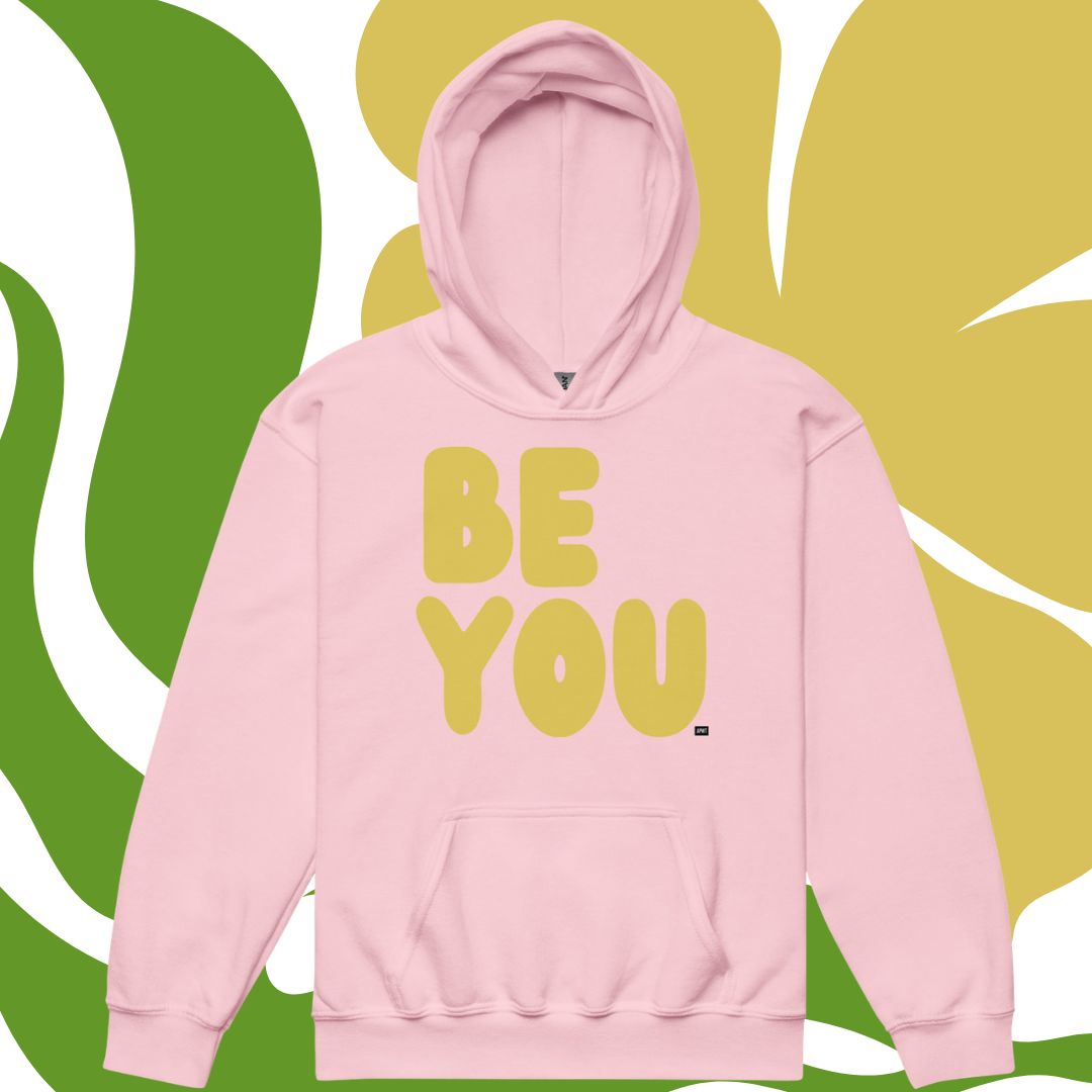 Be You Kids in Yellow Unisex Hoodie - Available Assorted Colors
