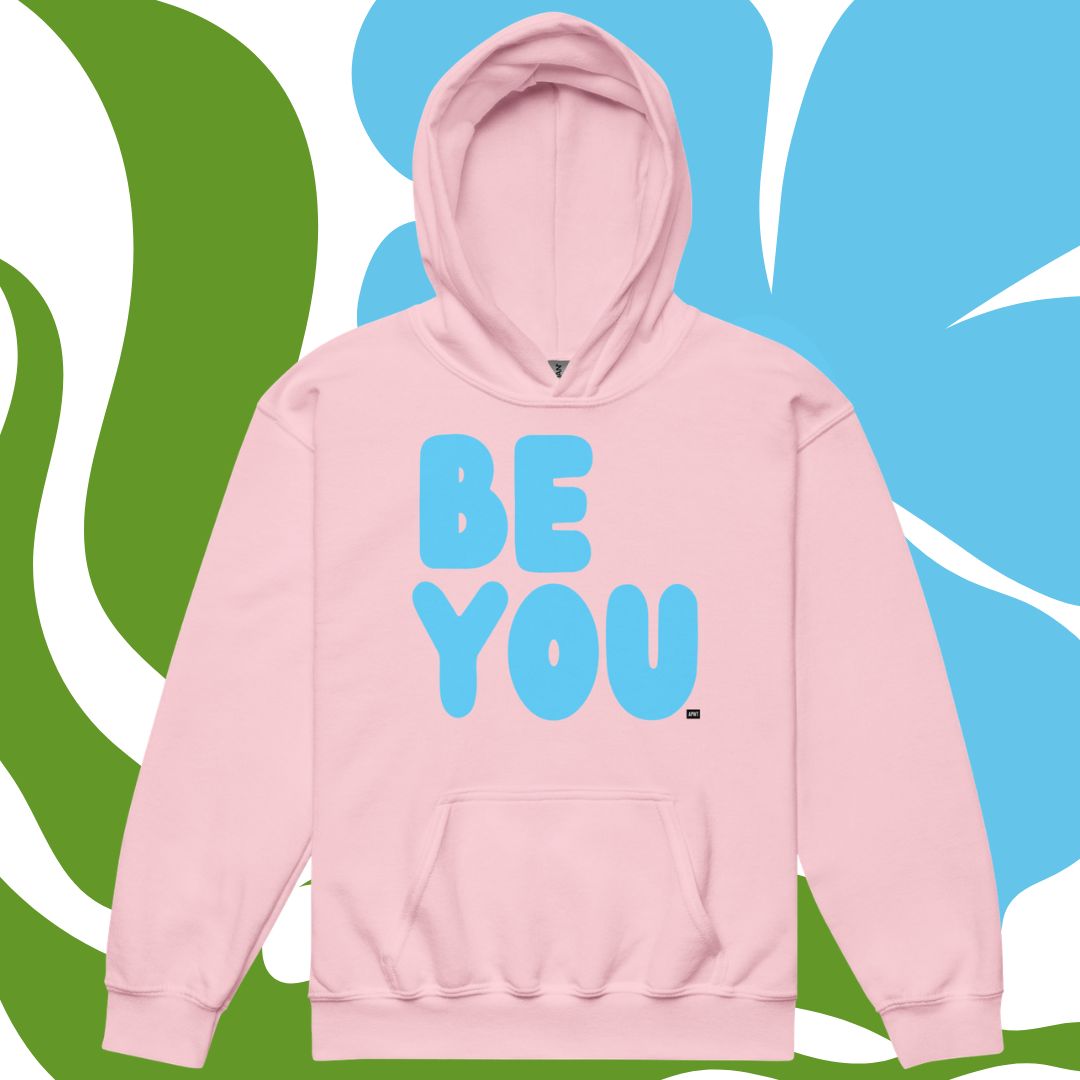 Be You Kids in Sky Blue Unisex Hoodie - Available in Assorted Colors