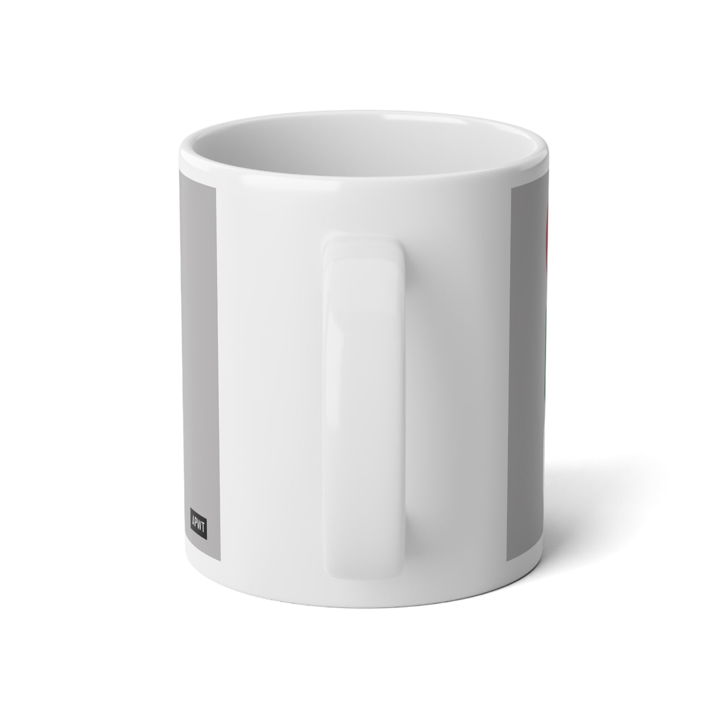 The Holiday Community Jumbo Mug in Grey - The APWT Gift Shop