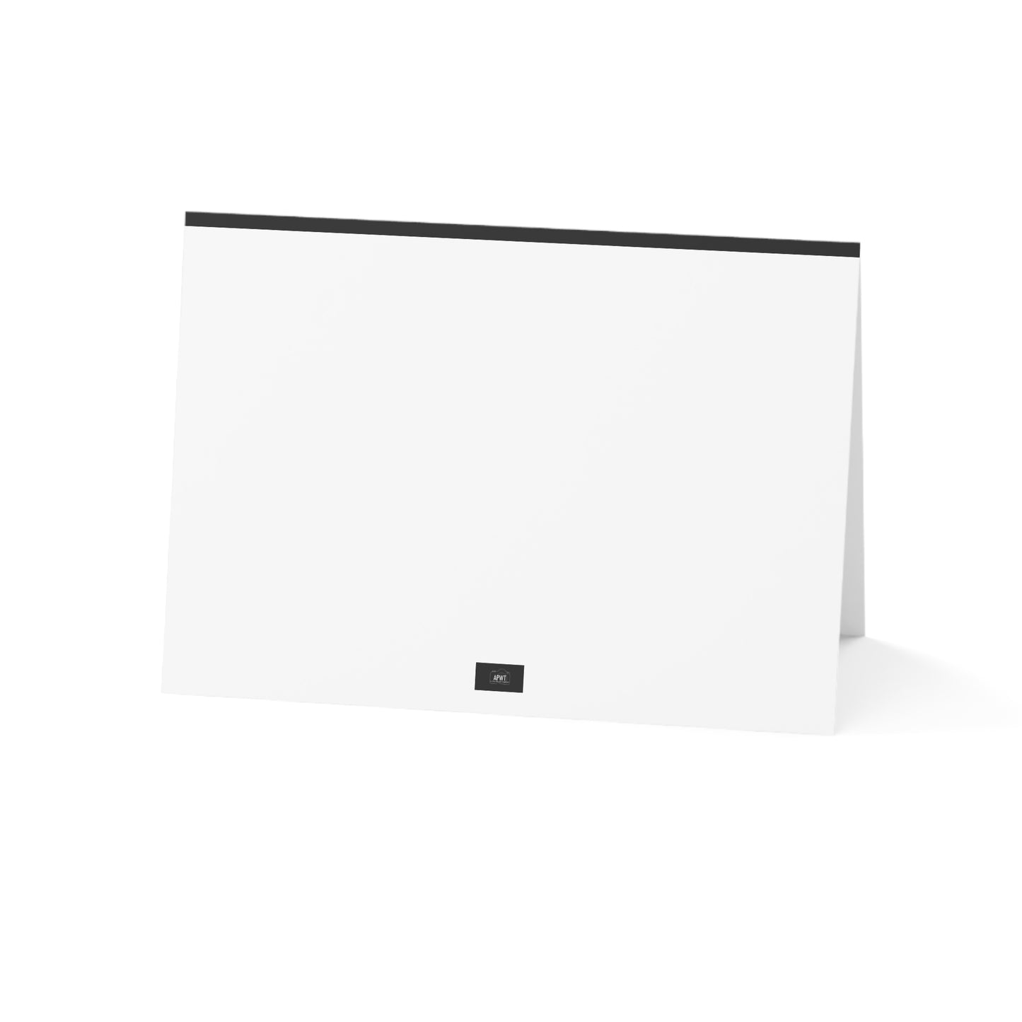 A Thank You Card in Black and White Greeting Card Set - 2 Sizes Available, Quantities of 10, 30, 50