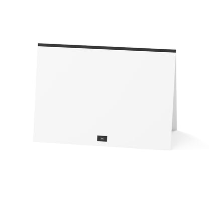 A Thank You Card in Black and White Greeting Card Set - 2 Sizes Available, Quantities of 10, 30, 50