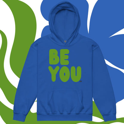 Be You Kids in Green Unisex Hoodie - Available in Assorted Colors