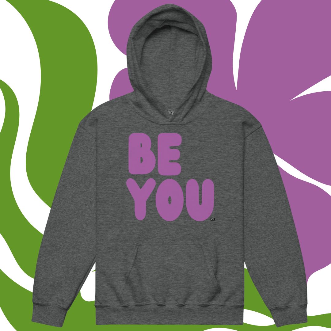 Be You Kids in Purple Unisex Hoodie - Available in Assorted Colors