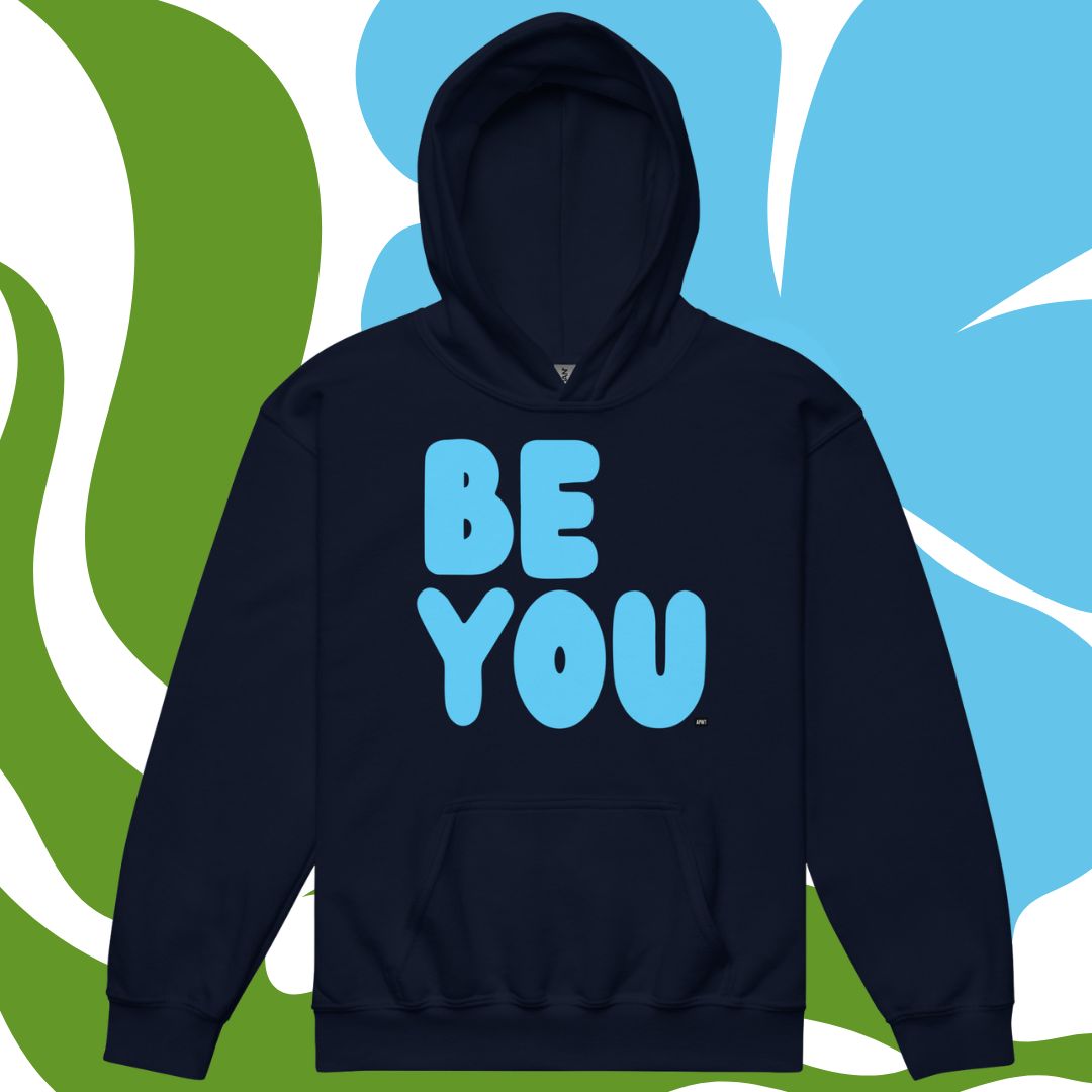 Be You Kids in Sky Blue Unisex Hoodie - Available in Assorted Colors
