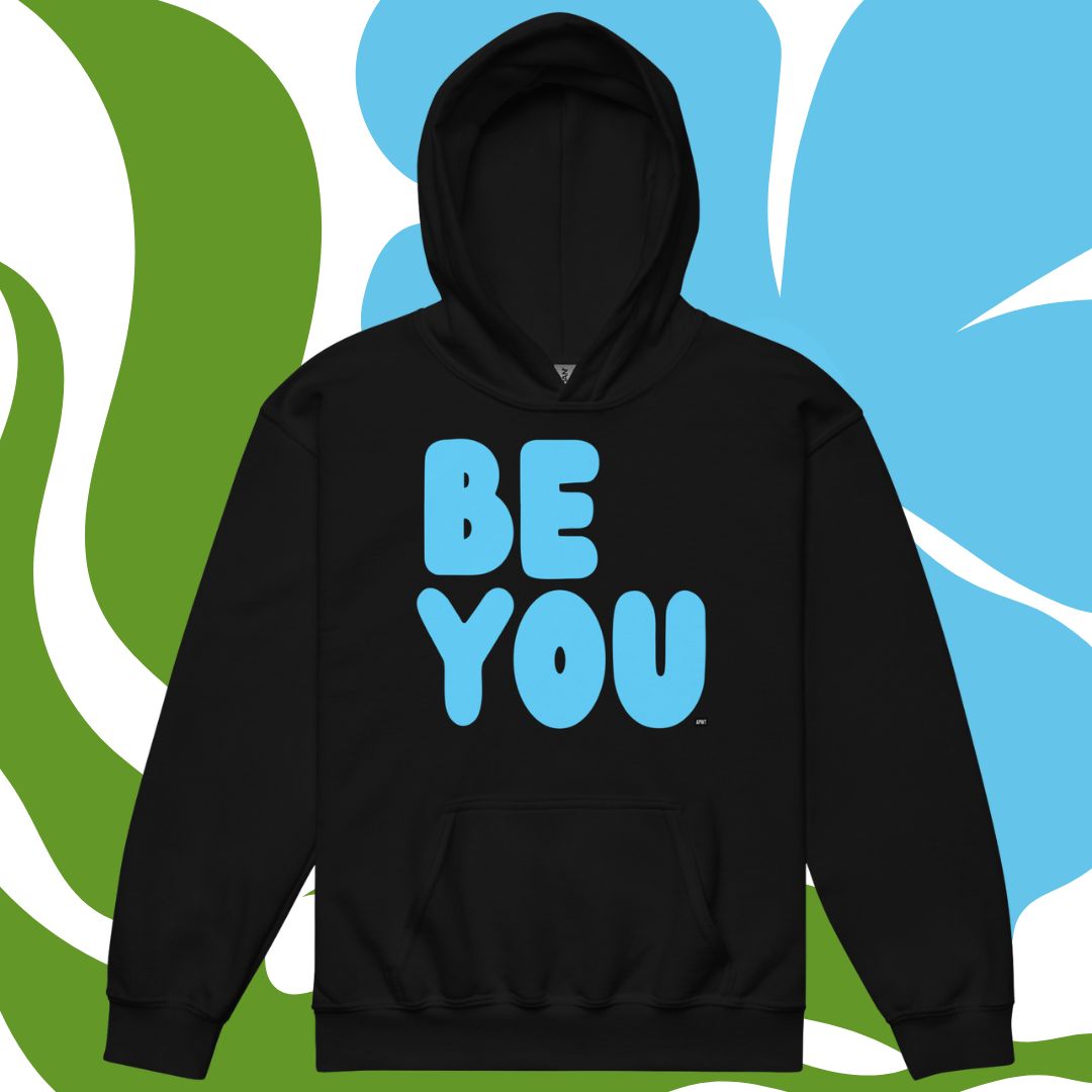 Be You Kids in Sky Blue Unisex Hoodie - Available in Assorted Colors