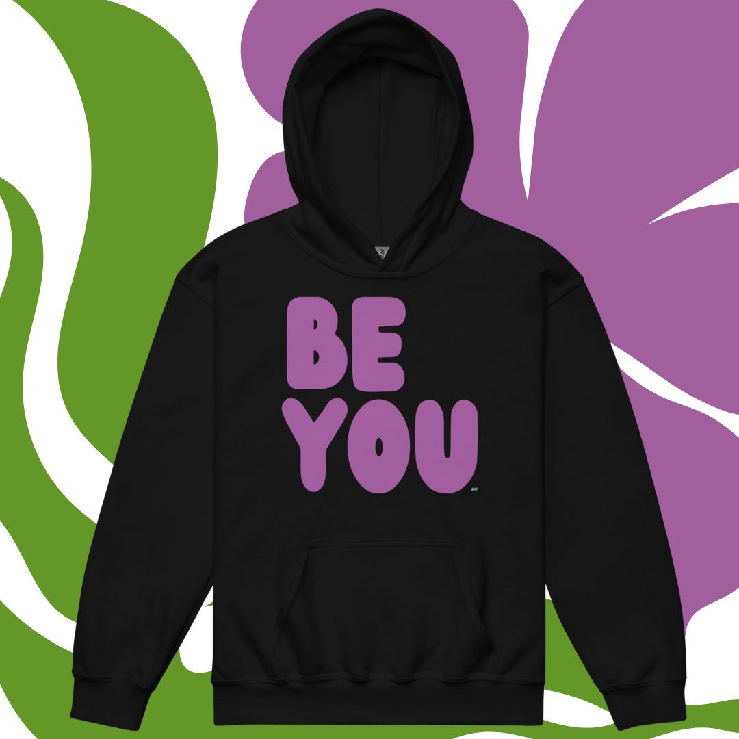 Be You Kids in Purple Unisex Hoodie - Available in Assorted Colors