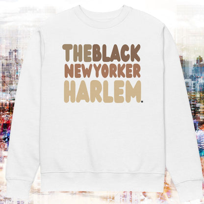 The Black New Yorker Harlem Premium Unisex Crew Neck Sweatshirt