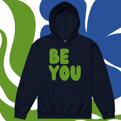 Be You Kids in Green Unisex Hoodie - Available in Assorted Colors