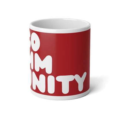 A Community in Crimson Jumbo Mug - The APWT Gift Shop