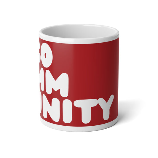 A Community in Crimson Jumbo Mug - The APWT Gift Shop