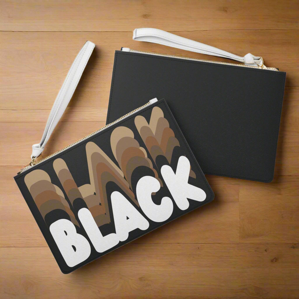 Shades in Black Clutch