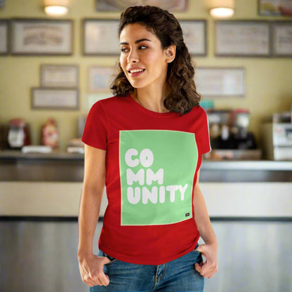 A Community in Mint Green Women's T-Shirt - Available in Assorted Colors