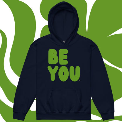 Be You Kids in Green Unisex Hoodie - Available in Assorted Colors