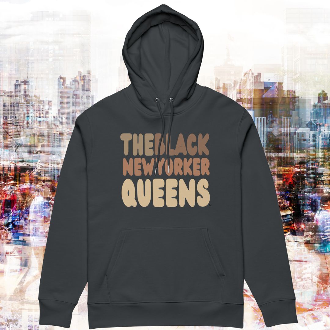 The Black New Yorker Queens Premium Unisex Hoodie - Available in Assorted Colors