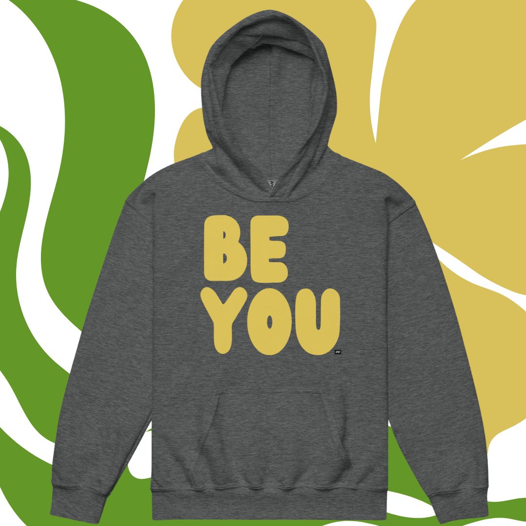 Be You Kids in Yellow Unisex Hoodie - Available Assorted Colors