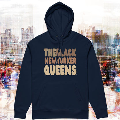 The Black New Yorker Queens Premium Unisex Hoodie - Available in Assorted Colors