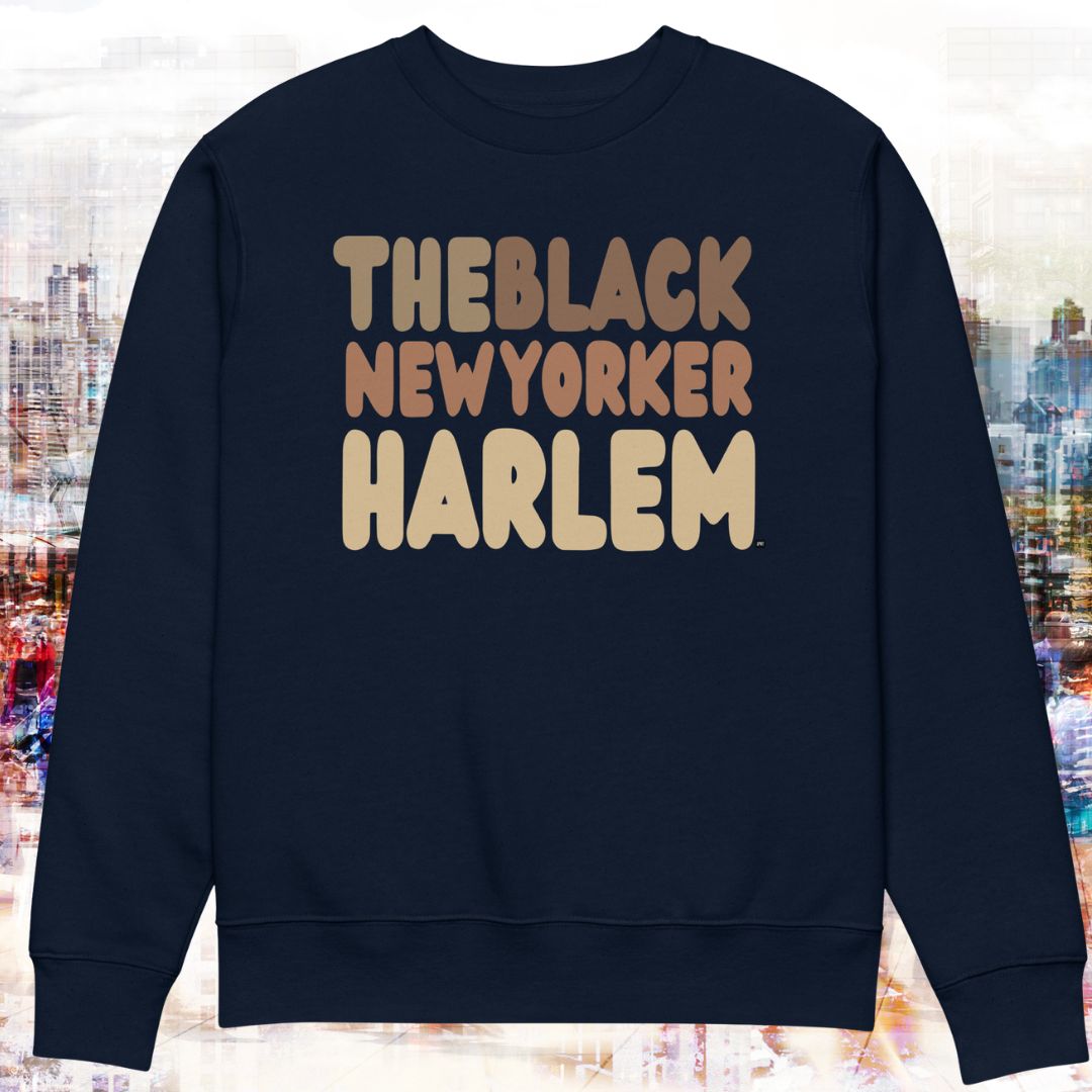 The Black New Yorker Harlem Premium Unisex Crew Neck Sweatshirt
