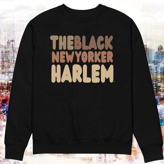 The Black New Yorker Harlem Premium Unisex Crew Neck Sweatshirt