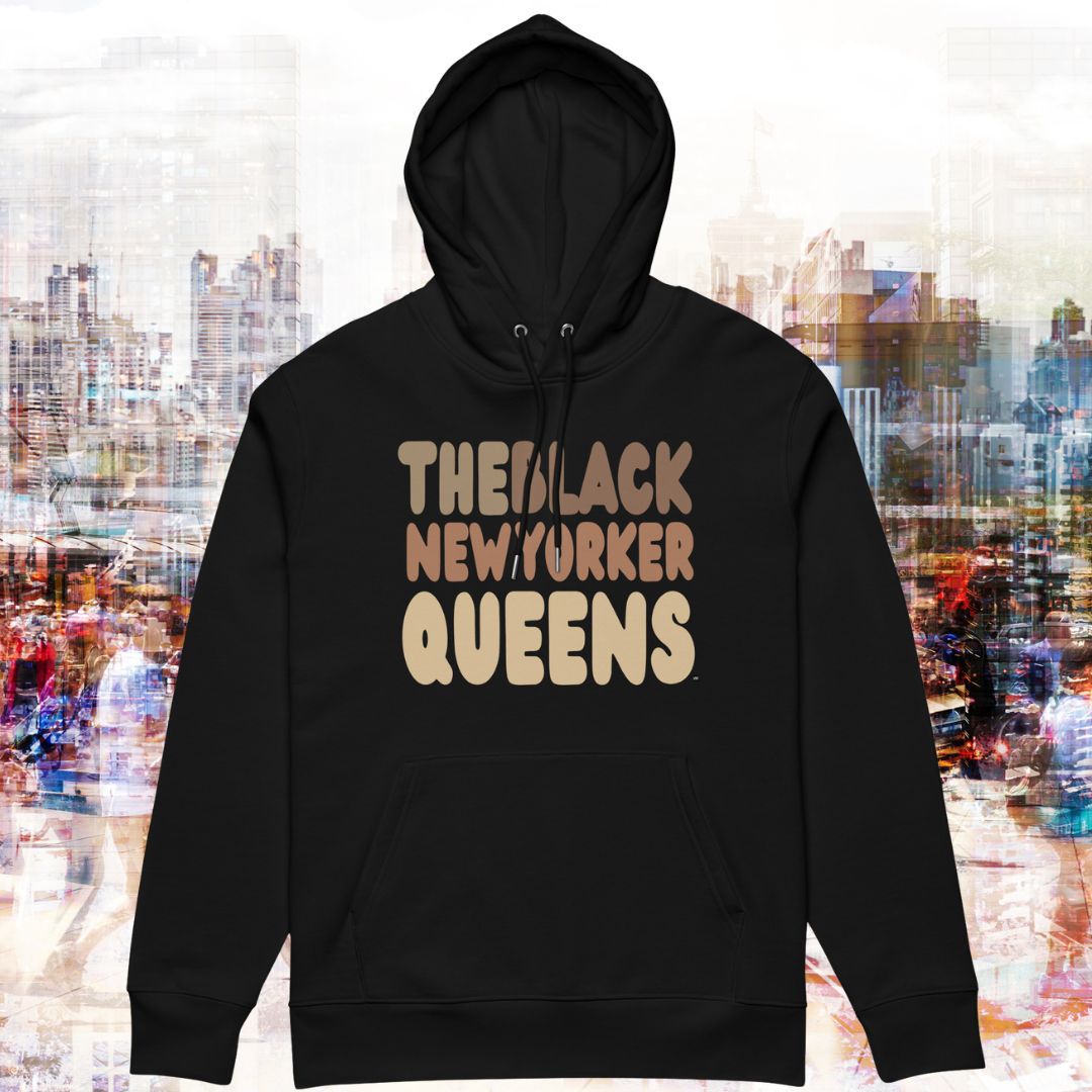 The Black New Yorker Queens Premium Unisex Hoodie - The APWT Gift Shop