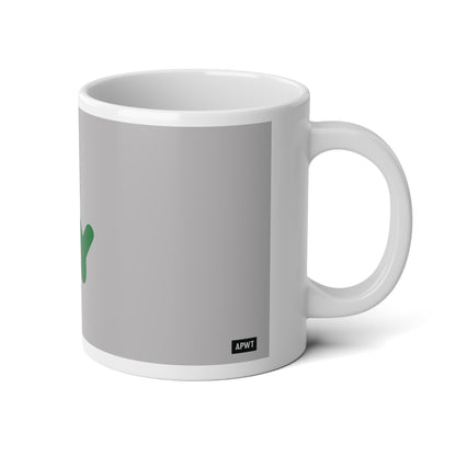 The Holiday Jumbo Mug in Grey - 20oz Mug